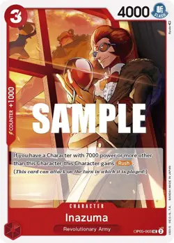 Inazuma - OP05-003 - Awakening of the New Era - One Piece Card Game - Image 1