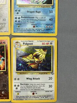 Lot of 6 1995 Rare Pokemon Cards halos - Image 5