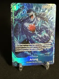 Arlong (Alt Art) OP14-042 R The Azure Sea's Seven One Piece Card Game English - Image 3