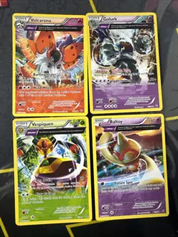 Pokemon TCG Full Art Card Lot 4x RARES 2015 Ancient Origins LP Golurk - Image 1