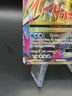 Pokemon TCG Mega M Blastoise EX Evolutions Full Art Ultra Rare Holo Card 102/108 - Image 3