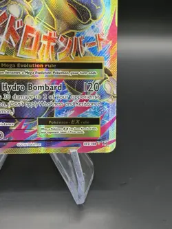 Pokemon TCG Mega M Blastoise EX Evolutions Full Art Ultra Rare Holo Card 102/108 - Image 5