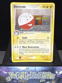 Pokemon Card Electrode 5/101 EX Hidden Legends Holo Rare Played - Image 1