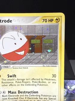 Pokemon Card Electrode 5/101 EX Hidden Legends Holo Rare Played - Image 2
