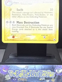 Pokemon Card Electrode 5/101 EX Hidden Legends Holo Rare Played - Image 4