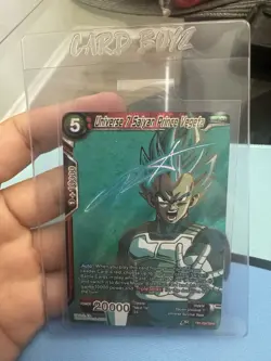 Universe 7 Saiyan Prince Vegeta TB1-004 NM-MINT SPR Dragon Ball Super Card Game - Image 1