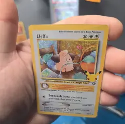 Cleffa 20/111 Classic Collection Celebrations Pokemon Card Holo NM - Image 5