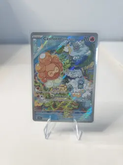 Pokemon Castform Sunny Form Full Art Holo Illustration Rare 195/191 Card - Image 1