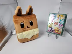 POKEMON PRISMATIC EVOLUTIONS SPC EEVEE DECK BOX + EXCLUSIVE CARD SLEEVE PACK - Image 1