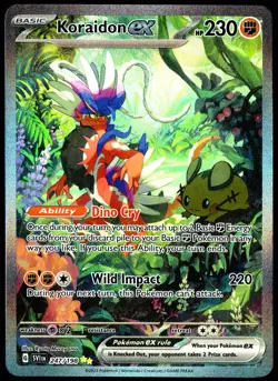 Pokemon TCG Koraidon ex 247/198 S&V Base Set Special Illustration Rare Card - NM - Image 1