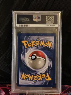 Pokemon TCG Magneton Neo Revelation Holo Card 10/64 Unlimited Rare PSA 7 - Image 2