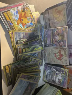 Old Pokemon Collection 2021-2025 Various Sets 500+ Cards With 50+ Hits - Image 1