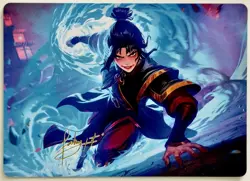 Fire Lord Azula Art Card (Gold-Stamped Signature) 21 S Art Series: Avatar: TLA - Image 1