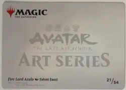 Fire Lord Azula Art Card (Gold-Stamped Signature) 21 S Art Series: Avatar: TLA - Image 2