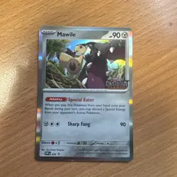 Mawile SVP039 Obsidian Flames Prerelease Promo Holo Rare Pokemon Card - Image 1