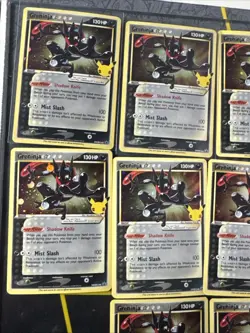 Greninja Gold Star SWSH144 Pokemon 25th Celebrations Promo Card Lot of 10 - Image 2