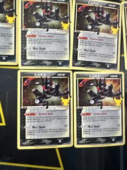Greninja Gold Star SWSH144 Pokemon 25th Celebrations Promo Card Lot of 10 - Image 4