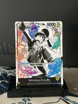 Monkey D Luffy ST29-001 Parallel Starter Deck Promo Leader One Piece Card ENG - Image 1
