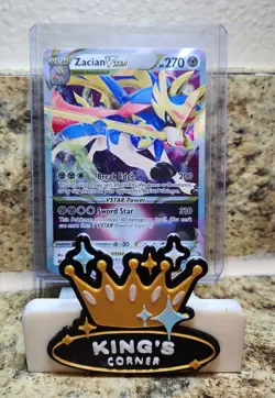 Pokemon Crown Zenith 2 Card Lot : Zacian VStar And Zamazenta VStar - Image 5