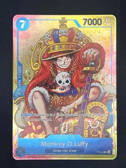 Monkey D Luffy P-043 One Piece Promotion Card Foil 2023 - Image 1