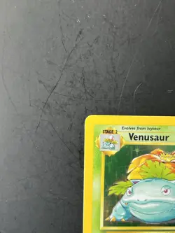 Pokemon TCG Venusaur Base Set Holo Rare Card 15/102 - Image 4