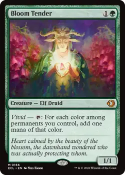 Bloom Tender 166 NM Normal Lorwyn Eclipsed MTG EN - Image 1