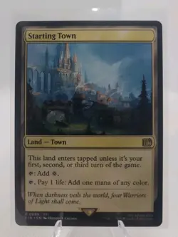 Starting Town #0289 R Regular MTG Final Fantasy NM - Image 1