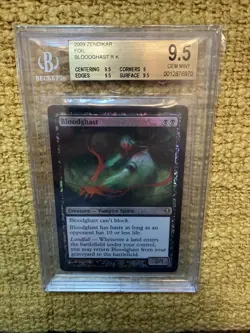 Bloodghast Zendikar Foil BGS 9.5 - Image 1