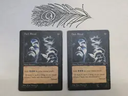 Dark Ritual Tempest Regular Non Foil Mtg Magic The Gathering - Image 1