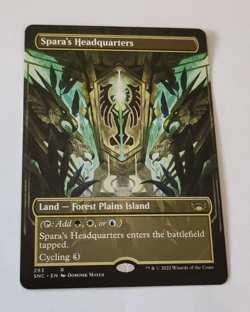 MtG Spara's Headquarters (SNC-293) Rare Full Art English MINT - Image 1
