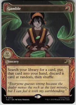 MTG Gamble (Showcase) Normal NM Avatar: The Last Airbender: Magic 312 - Image 1