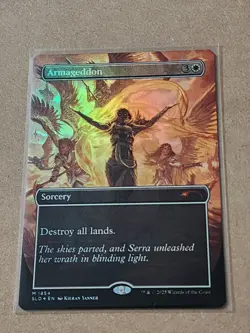 Armageddon (Rainbow Foil) Kieran Yanner Secret Lair - Magic The Gathering - Image 1
