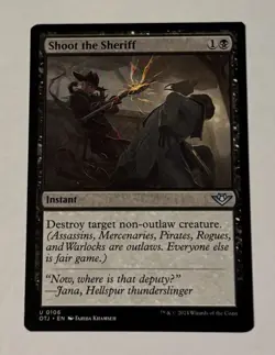 MTG Shoot the Sheriff - Outlaws of Thunder Junction NM - Image 1