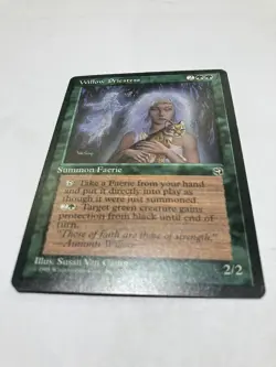 MTG Willow Priestess Homelands Regular Rare LP - Image 3