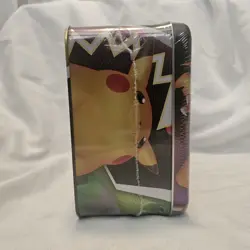 Pokemon 2020 Collectors Chest Tin /Box Vivid Voltage Charizard Pikachu Sealed - Image 4