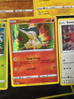 Pokemon SWSH Promo Card Lot 5 Holo Promotional Pokemon TCG Cards Eevee Cyndaquil - Image 5