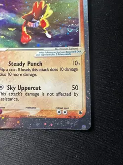 Pokemon Hitmonchan EX 98/109 Ruby & Sapphire Holo Rare LP - Image 4