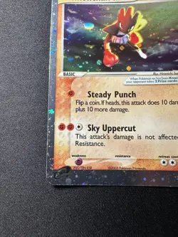 Pokemon Hitmonchan EX 98/109 Ruby & Sapphire Holo Rare LP - Image 5