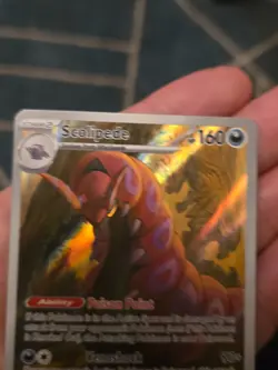 Pokemon TCG Scolipede Illustration Rare Black Bolt 134/086 NM Pack Fresh English - Image 3