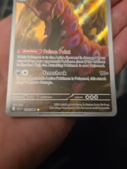 Pokemon TCG Scolipede Illustration Rare Black Bolt 134/086 NM Pack Fresh English - Image 4