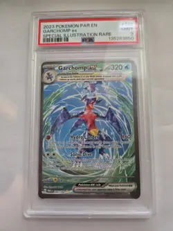 POKEMON PSA 9 2023 SV Paradox Rift Garchomp ex 245/182 SIR - Image 1