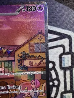 Mew ex #053 Pokemon Scarlet Violet 151 Black Star Promo Full Art Holo - Image 3