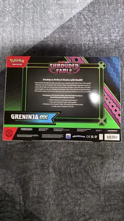 Pokemon TCG Greninja EX Shrouded Fable Collection Box, Sealed - Image 2