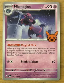 2023 Pokemon Trick Or Trade Halloween Mismagius 088/193 NM - Image 1