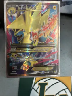 Mega M Manectric EX Full Art 24a/119 Pokemon Phantom Forces Ultra Rare Holo 2017 - Image 1