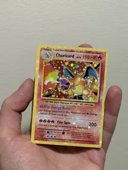 Charizard 11/108 HEAVY HOLO BLEED Misprint Error Pokemon XY Evolutions MP/HP - Image 3