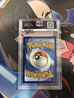 2025 POKEMON MEGA EVOLUTION STAMPED BULBASAUR ILLUSTRATION RARE 133/132 PSA 8 - Image 2
