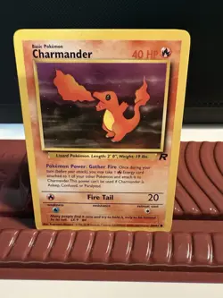 Pokemon TCG Team Rocket Dark Charmeleon/Charmander LP/NM - Image 4