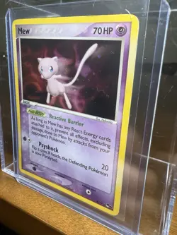 Pokemon Mew 4/17 - POP Series 4 Holo - MP - Image 3