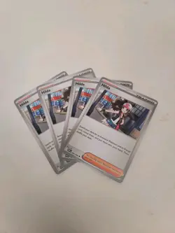 4x Hilda 084/086 Playset X4 Pokemon TCG White Flare Near Mint - Image 1